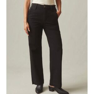 American Giant Women's Wide Leg Pants in Black